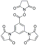 N-SUCCINIMIDYL-3,5-DIMALEIMIDOPHENYL BENZOATE Struktur