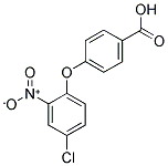 4-(4-CHLORO-2-NITRO-PHENOXY)-BENZOIC ACID Struktur