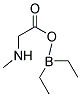 N-(2-[(DIETHYLBORYL)OXY]-2-OXOETHYL)-N-METHYLAMINE Struktur