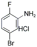 5-BROMO-2-FLUOROANILINE HYDROCHLORIDE Struktur