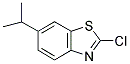 2-CHLORO-6-ISOPROPYL-1,3-BENZOTHIAZOLE Struktur