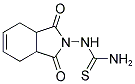 N-(1,3-DIOXO-1,3,3A,4,7,7A-HEXAHYDRO-2H-ISOINDOL-2-YL)THIOUREA Struktur