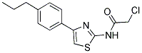 2-CHLORO-N-[4-(4-PROPYL-PHENYL)-THIAZOL-2-YL]-ACETAMIDE Struktur