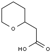 (TETRAHYDRO-PYRAN-2-YL)-ACETIC ACID Struktur