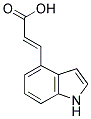 3-(1H-INDOL-4-YL)-ACRYLIC ACID Struktur