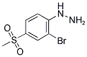 [2-BROMO-4-(METHYLSULFONYL)PHENYL]HYDRAZINE Struktur