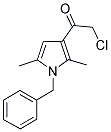 1-(1-BENZYL-2,5-DIMETHYL-1H-PYRROL-3-YL)-2-CHLOROETHANONE Struktur