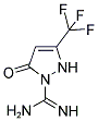 5-OXO-3-(TRIFLUOROMETHYL)-2,5-DIHYDRO-1H-PYRAZOLE-1-CARBOXIMIDAMIDE Struktur