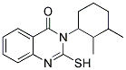 3-(2,3-DIMETHYLCYCLOHEXYL)-2-MERCAPTOQUINAZOLIN-4(3H)-ONE Struktur