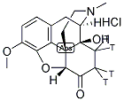 OXYCODONE HYDROCHLORIDE, [7,8-3H] Struktur