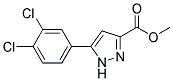 5-(3,4-DICHLORO-PHENYL)-1 H-PYRAZOLE-3-CARBOXYLIC ACID METHYL ESTER Struktur