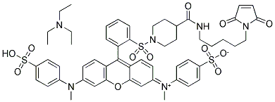 QSY(R) 9 C5-MALEIMIDE Struktur