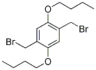 2,5-BIS(BROMOMETHYL)-1,4-BIS(BUTOXY)BENZENE Struktur