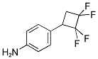 4-(2,2,3,3-TETRAFLUOROCYCLOBUTYL)-ANILINE Struktur