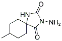 3-AMINO-8-METHYL-1,3-DIAZASPIRO[4.5]DECANE-2,4-DIONE Struktur