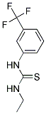 N-ETHYL-N'-[3-(TRIFLUOROMETHYL)PHENYL]THIOUREA Struktur