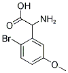 AMINO(2-BROMO-5-METHOXYPHENYL)ACETIC ACID price.