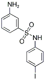 3-AMINO-N-(4-IODO-PHENYL)-BENZENESULFONAMIDE Struktur