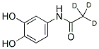 3-HYDROXYACETAMINOPHEN-D3 Struktur