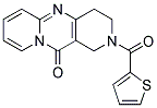 2-(THIEN-2-YLCARBONYL)-1,2,3,4-TETRAHYDRO-11H-DIPYRIDO[1,2-A:4',3'-D]PYRIMIDIN-11-ONE Struktur