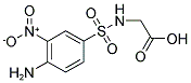 [[(4-AMINO-3-NITROPHENYL)SULFONYL]AMINO]ACETIC ACID Struktur