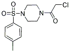 1-(CHLOROACETYL)-4-[(4-METHYLPHENYL)SULFONYL]PIPERAZINE Struktur