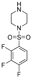 1-[(2,3,4-TRIFLUOROPHENYL)SULFONYL]PIPERAZINE Struktur