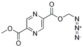 PYRAZINE-2,5-DICARBOXYLIC ACID 2-AZIDOMETHYL ESTER 5-METHYL ESTER Struktur