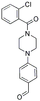 4-[4-(2-CHLOROBENZOYL)PIPERAZIN-1-YL]BENZALDEHYDE Struktur