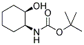 BOC-(+/-)-CIS-2-AMINOCYCLOHEXANOL Struktur