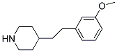 4-[2-(3-METHOXY-PHENYL)-ETHYL]-PIPERIDINE Struktur