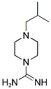 4-ISOBUTYL-PIPERAZINE-1-CARBOXAMIDINE Struktur