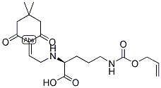 DDE-L-ORN(ALLOC)-OH Struktur