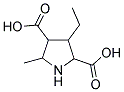 3-ETHYL-5-METHYL-2,4-PYRROLIDINEDICARBOXYLIC ACID Struktur