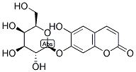 6,7-DIHYDROXYCOUMARYL-7-BETA-D-GALACTOPYRANOSIDE Struktur