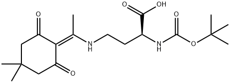 BOC-DAB(DDE)-OH Struktur