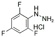 2,4,6-TRIFLUOROPHENYLHYDRAZINE HYDROCHLORIDE Struktur