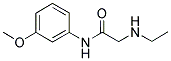 2-(ETHYLAMINO)-N-(3-METHOXYPHENYL)ACETAMIDE Struktur