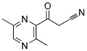 3-(3,6-DIMETHYL-PYRAZIN-2-YL)-3-OXO-PROPIONITRILE Struktur