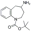 4-AMINO-2,3,4,5-TETRAHYDRO-BENZO[B]AZEPINE-1-CARBOXYLIC ACID TERT-BUTYL ESTER Struktur