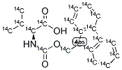 N-FMOC-L-VALINE, [14C(U)] Struktur