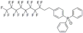 DIPHENYL-[4-(1H,1H,2H,2H-PERFLUORODECYL)PHENYL]PHOSPHINE OXIDE Struktur