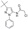 N-(5-TERT-BUTYL-2-PHENYL-2H-PYRAZOL-3-YL)-2-CHLORO-ACETAMIDE Struktur