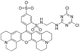 TEXAS RED(R) C2-DICHLOROTRIAZINE Struktur