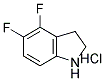 4,5-DIFLUOROINDOLINE HCL Struktur