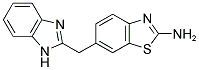 6-(1 H-BENZOIMIDAZOL-2-YLMETHYL)-BENZOTHIAZOL-2-YLAMINE Struktur