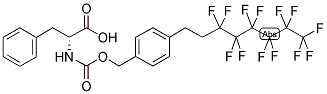 N-(F13 CBZ) D-PHENYLALANINE Struktur