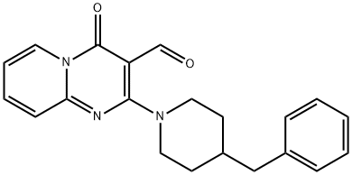 2-(4-BENZYL-PIPERIDIN-1-YL)-4-OXO-4H-PYRIDO[1,2-A]PYRIMIDINE-3-CARBALDEHYDE Struktur