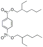 BIS-(2-ETHYLHEXYL) TEREPHTHALATE, [CARBOXYL-14C] Struktur