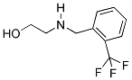 2-((2-(TRIFLUOROMETHYL)BENZYL)AMINO)ETHANOL Struktur